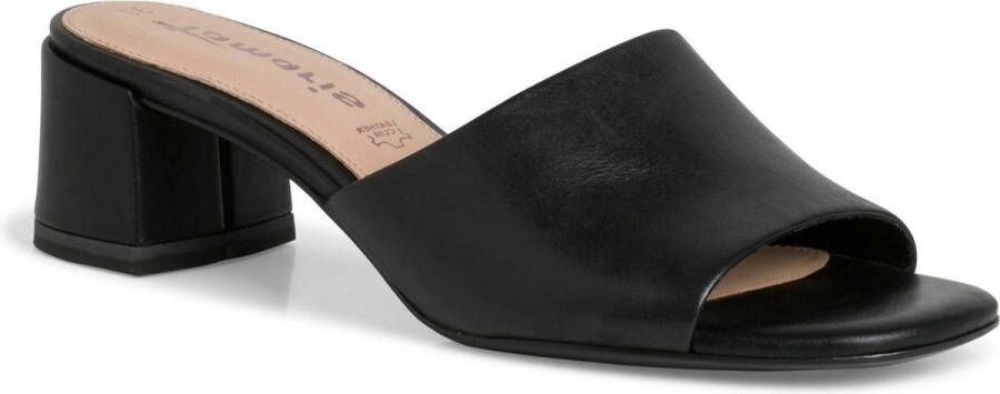 Tamaris NU 21% KORTING Slippers in modieus carrémodel