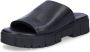 Tamaris Slippers plateau zomerschoen pantoffels in monochrome look - Thumbnail 8