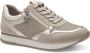 Tamaris Plateausneakers vrijetijdsschoen lage schoen veterschoen met subtiele metallic-details - Thumbnail 5