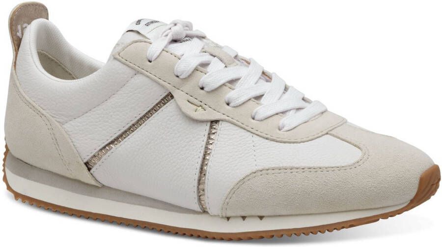Tamaris damestrainers 1-23652-44 190 Damesschoenen veterschoenen leer M2365244