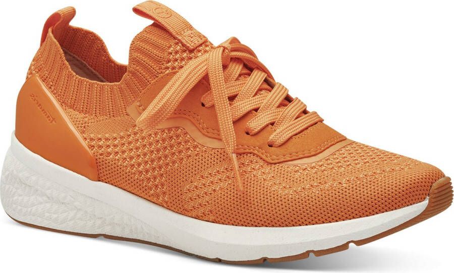 Tamaris Slip-on sneakers vrijetijdsschoen lage schoen veterschoen met opgezette sierveters - Foto 2