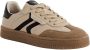 Tamaris leren damestrainers 1-23723-44 402 Lage damesschoen M2372344 Beige - Thumbnail 3
