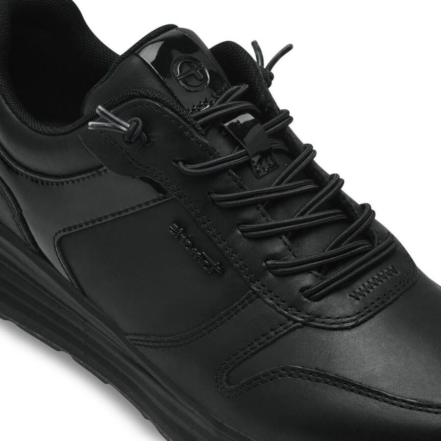 Tamaris Zwarte Gesloten Sportschoenen Black Dames