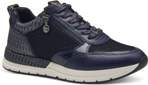Tamaris Sneakers met trendy metallic-details