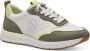 Tamaris vegan dames sneakers groen beige Uitneembare zool - Thumbnail 8