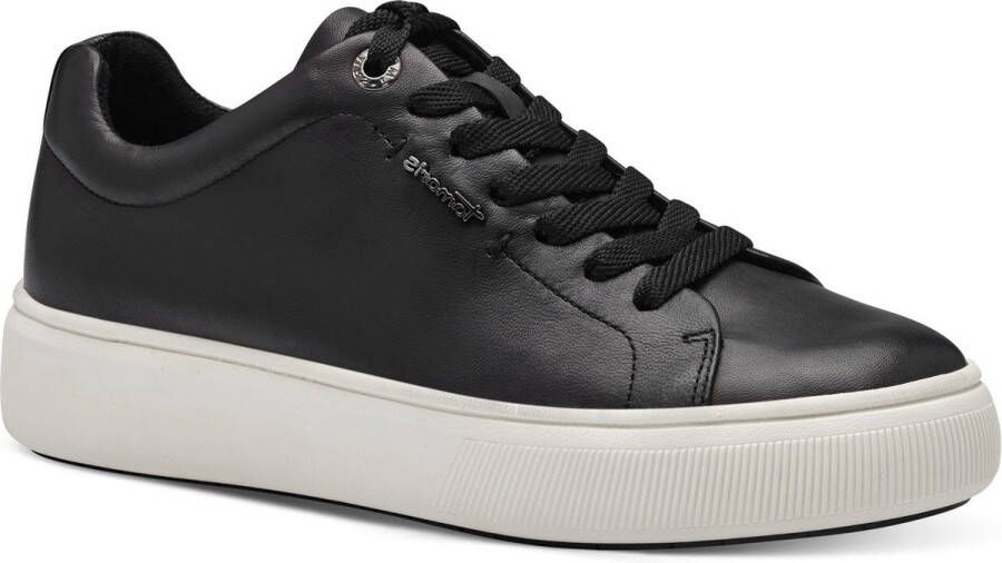 Tamaris Plateausneakers vrijetijdsschoen lage schoen veterschoen met verwisselbare binnenzool