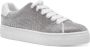 Tamaris Plateausneakers vrijetijdsschoen lage schoen veterschoen in zilver-glitterlook - Thumbnail 5