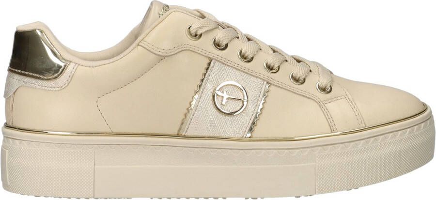 Tamaris Plateausneakers vrijetijdsschoen lage schoen veterschoen met gepolsterde schacht