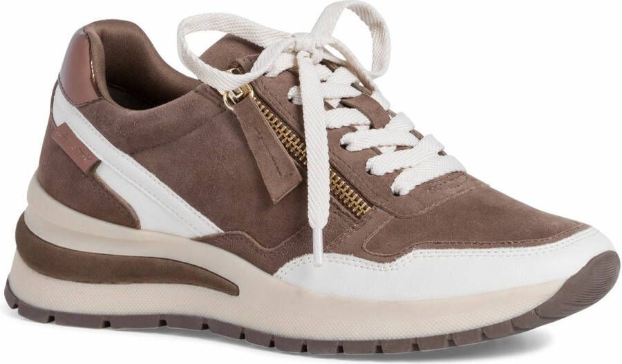 Tamaris Dames Sneaker bruin normal