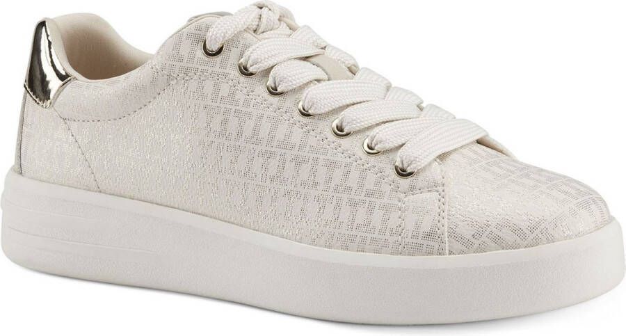 Tamaris Sneakers met metallic-inzet bij de hiel