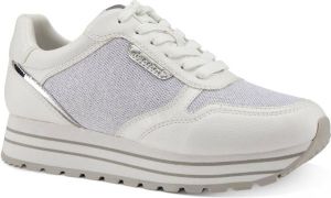 Tamaris Plateausneakers met tweekleurige plateauzool