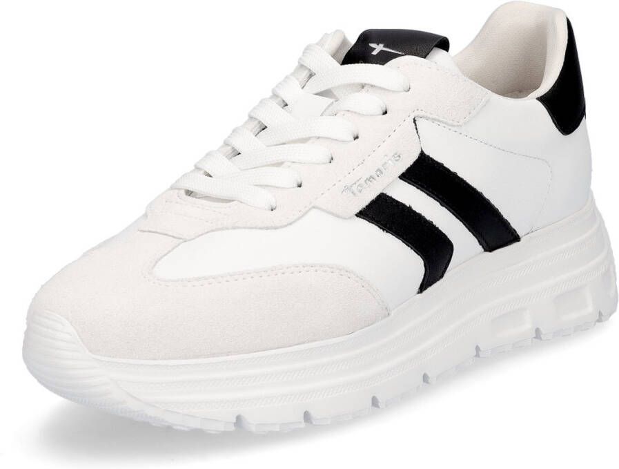 Tamaris dames sneaker wit