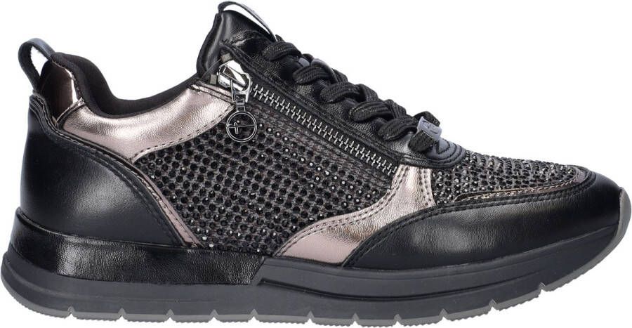 Tamaris damestrainers 1-23832-44 043 lage damesschoenen vegan M2373241 zwart