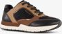 Tamaris damestrainers 1-23768-45 098 Damestrainers M2376845 zwart bruin - Thumbnail 4