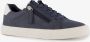 Tamaris dames sneakers met rits blauw Uitneembare zool - Thumbnail 4
