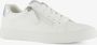Tamaris dames sneakers met rits wit Uitneembare zool - Thumbnail 6