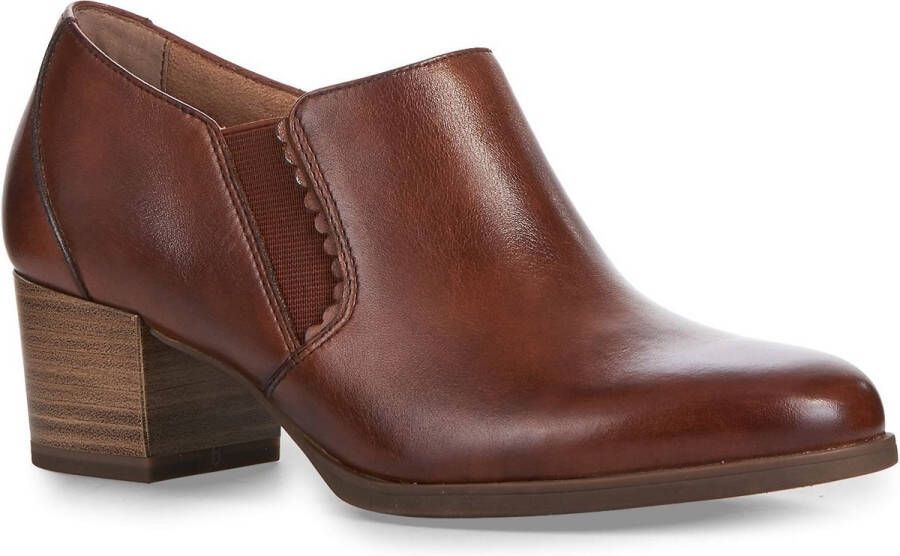 Tamaris Pumps Oceana blokhak business schoen instapschoen met stretchinzetten