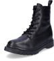 Tamaris Winterlaarzen blokhak veterschoenen winter enkellaars t-logo op de tong - Thumbnail 1