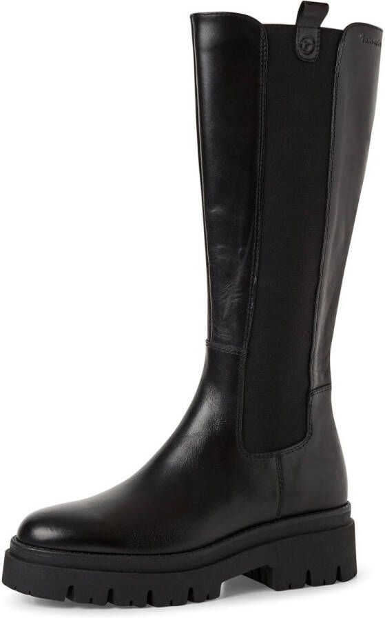 Tamaris damesleren laarzen 1-25608-41 001 Long Boot M2560841 zwart - Foto 3