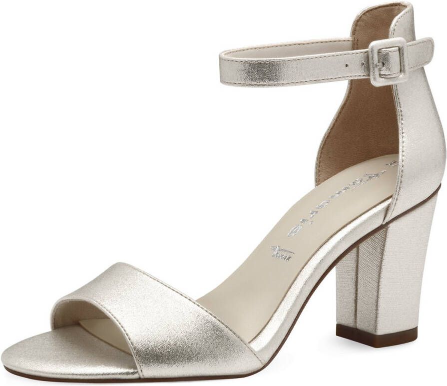 Tamaris damessandaal 1-28096-42 179 damesschoenen vegan M2832642 Champagne