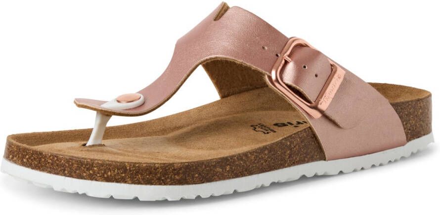 Tamaris Teenslippers Corra zomerschoen slippers met comfortabele tussenstuk voor de tenen