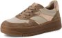 Tamaris damestrainers 1-23717-45 301 Lage damesschoenen leer M2371745 bruin - Thumbnail 1
