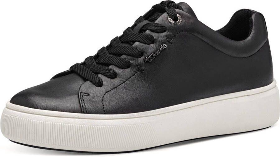 Tamaris Plateausneakers vrijetijdsschoen lage schoen veterschoen met verwisselbare binnenzool
