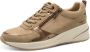 Tamaris damestrainers 1-23754-45 400 Damestrainers M2375445 Beige - Thumbnail 1