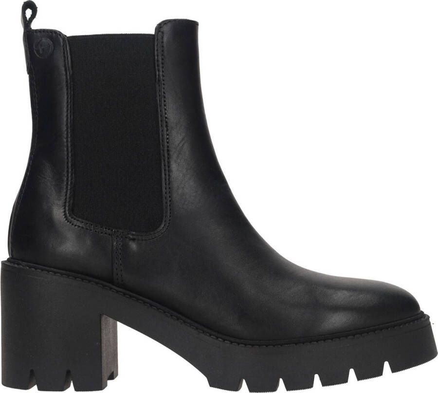 Tamaris Chelsea-boots met aanhaaklus en twee stretch-inzetten