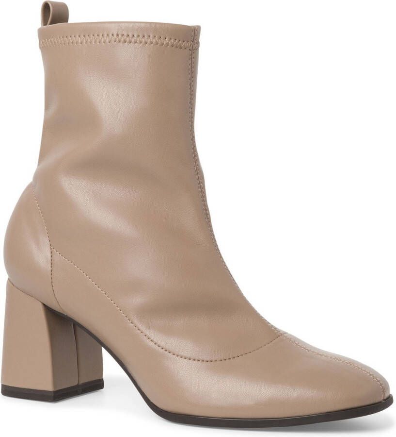 Tamaris Enkellaarsjes taupe Synthetisch 192104 Dames - Foto 1