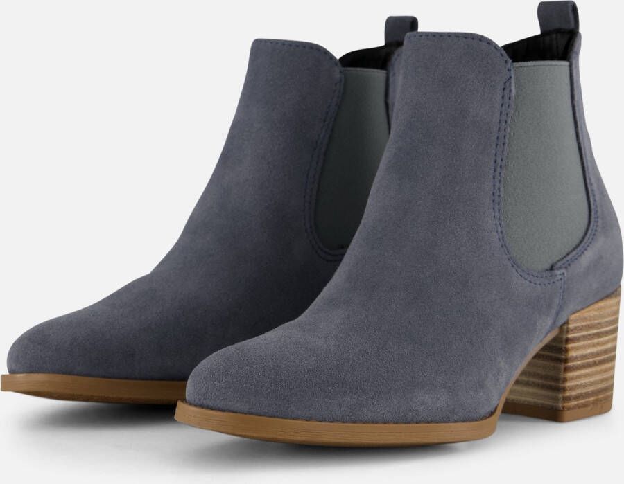 Tamaris Chelsea-boots cowboy enkellaars westernlaarzen met comfortabele stretch inzet