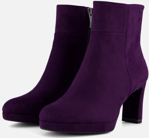 Tamaris Enkellaarsjes Hak Enkellaarsjes Hak fuchsia