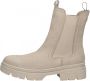 Tamaris Trendy Beige Leren Chelsea Laars Beige Dames - Thumbnail 1