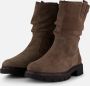 Tamaris Enkellaarsjes taupe Leer Dames - Thumbnail 2
