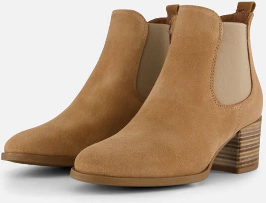 Tamaris Chelsea-boots cowboy enkellaars westernlaarzen met comfortabele stretch inzet