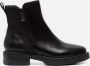 Tamaris Zwarte casual gesloten enkellaarzen Black Dames - Thumbnail 22