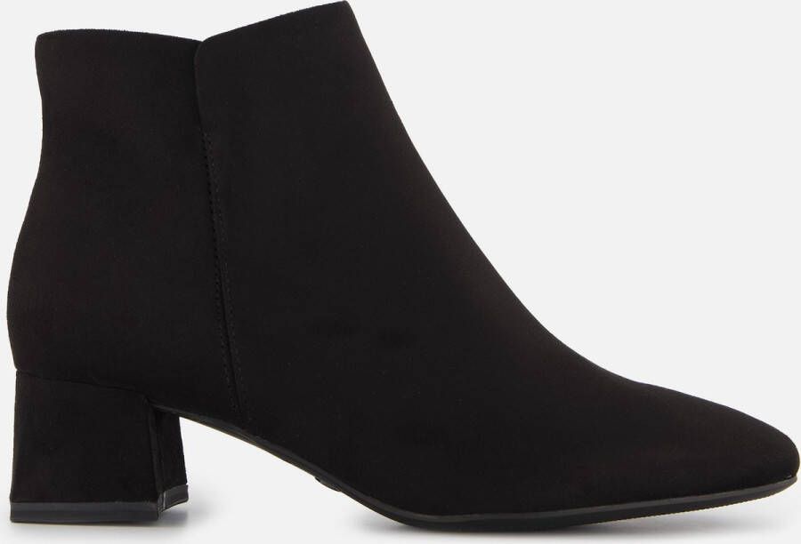 Tamaris Enkellaarsjes zwart Textiel Dames - Foto 3