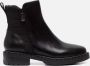 Tamaris Zwarte casual gesloten enkellaarzen Black Dames - Thumbnail 12