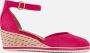 Tamaris Pumps met sleehak instapschoen riemzandan met modieuze jute-afwerking - Thumbnail 1
