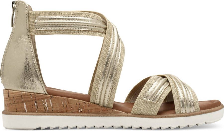 Tamaris Essentials Dames Sandalen LIGHT GOLD