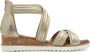Tamaris Essentials Dames Sandalen LIGHT GOLD - Thumbnail 1