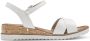 Tamaris Essentials Dames Sandalen WHITE - Thumbnail 5