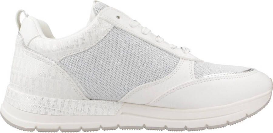 Tamaris Sneakers met sleehak Almina vrijetijdsschoen lage schoen veterschoen in smalle vorm