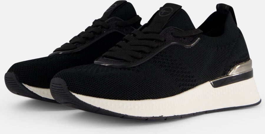 Tamaris dames sportschoenen 1-23712-42 048 Vegan M2371242 Zwart