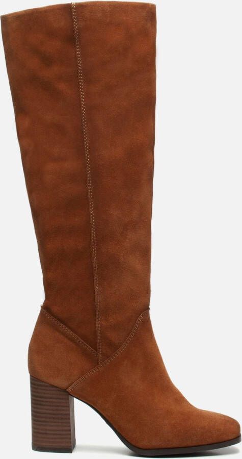 cognac laars met hak