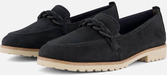 Tamaris Loafers Chunky slipper plateau slipper met zijstretch-inzetten