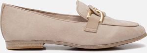 Tamaris Instappers taupe Imitatiesuede Dames