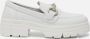 Tamaris Witte Leren Loafers voor Dames White Dames - Thumbnail 2