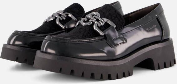 Tamaris damesslipschoen 1-24759-45 001 damessloaferschoenen M2475945 zwart