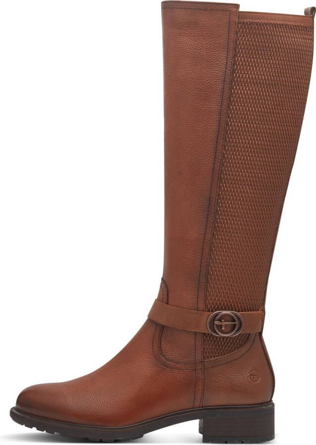 Tamaris Laarzen hakken lange laarzen met xs-schaft en stretchfunctie